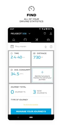 My Peugeot android App screenshot 1